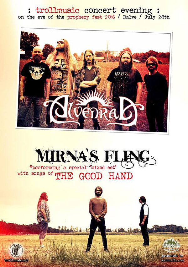 Trollmusic Concert Evening Poster