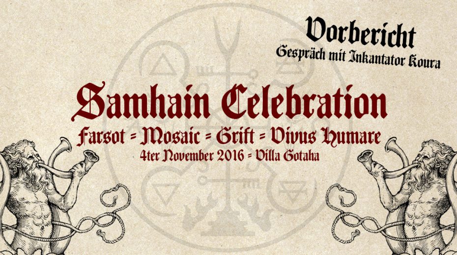 Samhain Celebration Preliminary Report